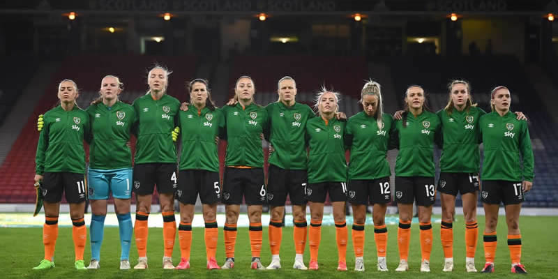 Republic of Ireland Women Football World Cup