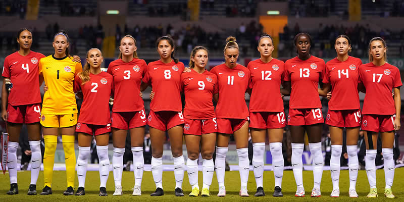 Canada Women Football World Cup