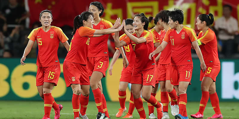 China PR Women Football World Cup 