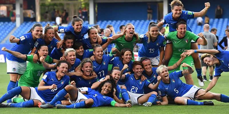 Italy Women Football World Cup