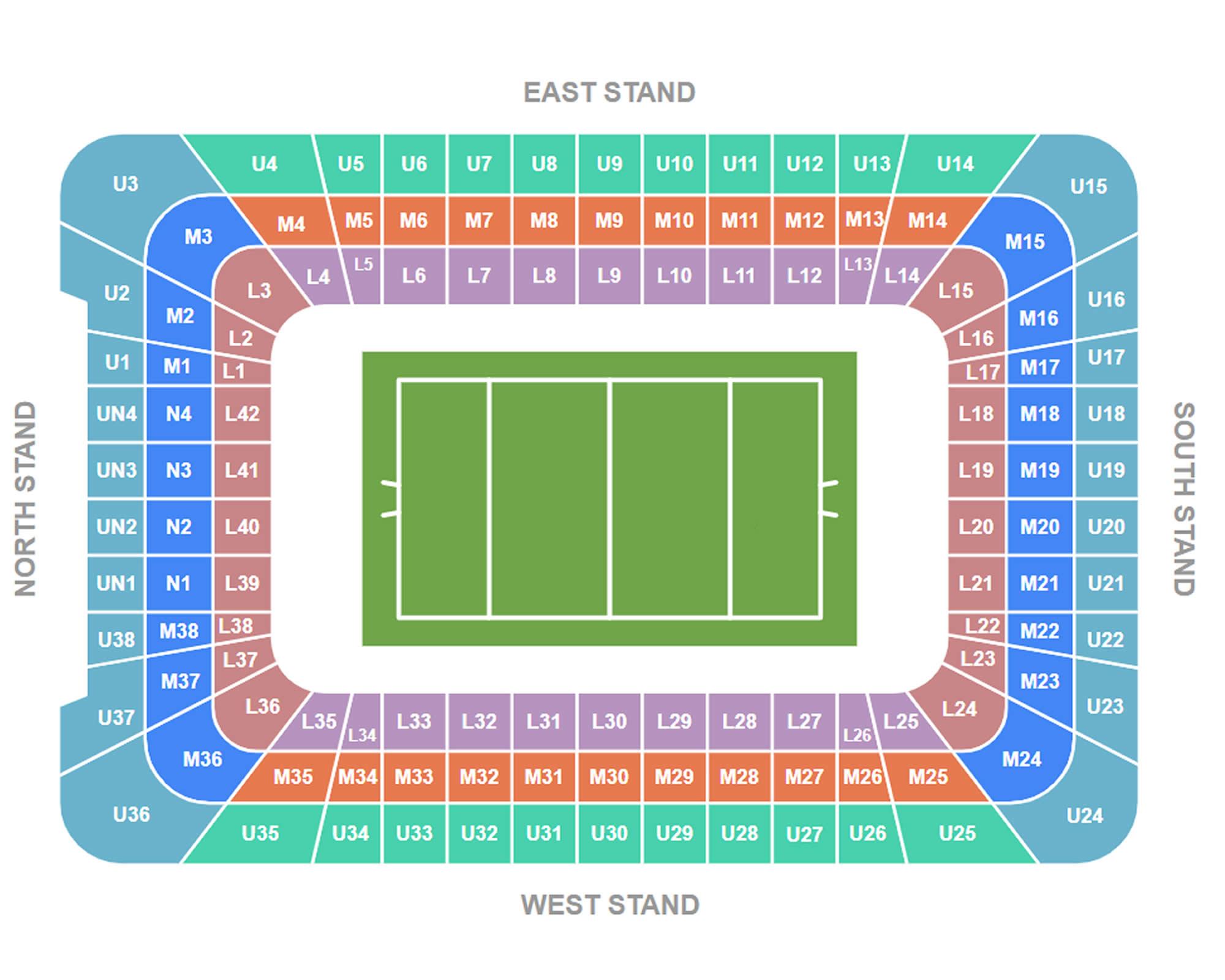 Principality Stadium Wales vs Fiji Venue Seating Plan