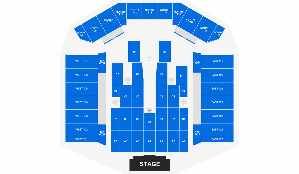 Rogers Arena BTS Toronto Venue Seating Plan