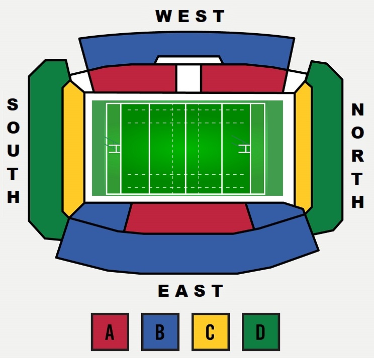 Loftus Versfeld Stadium Vodacom Bulls Vs All Blacks Venue Seating Plan