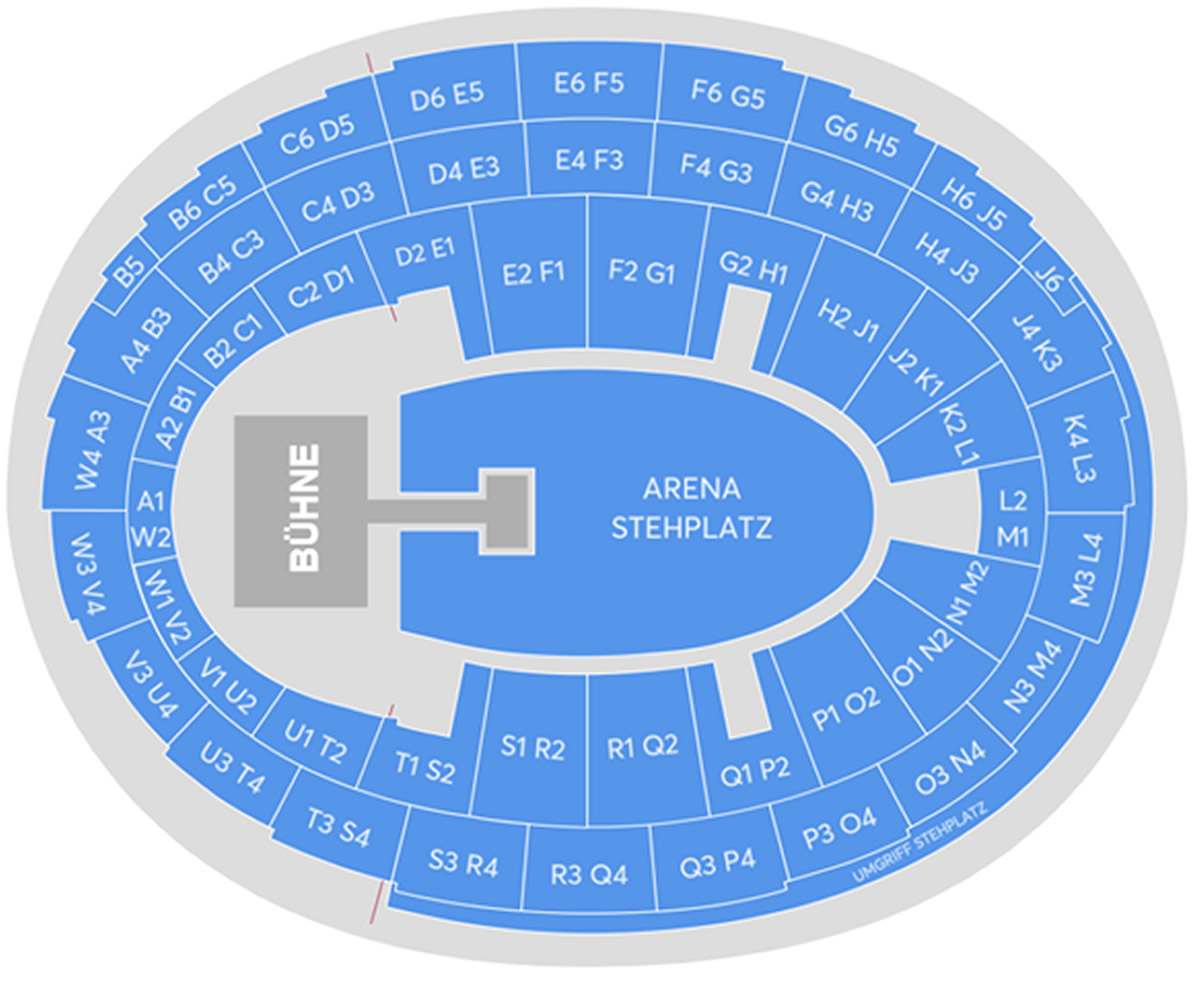 Allianz Arena Oasis Munich Venue Seating Plan