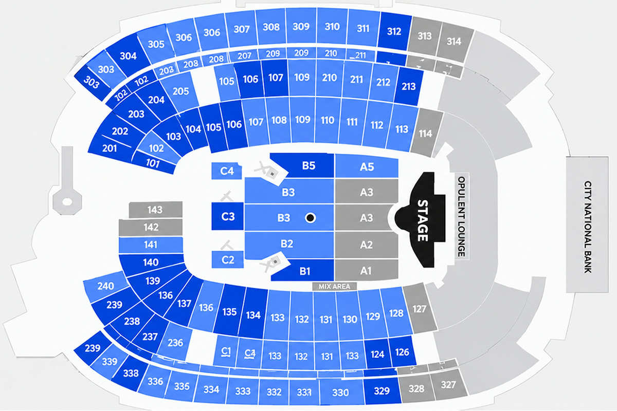 Gillette Boston Stadium Oasis Boston Venue Seating Plan