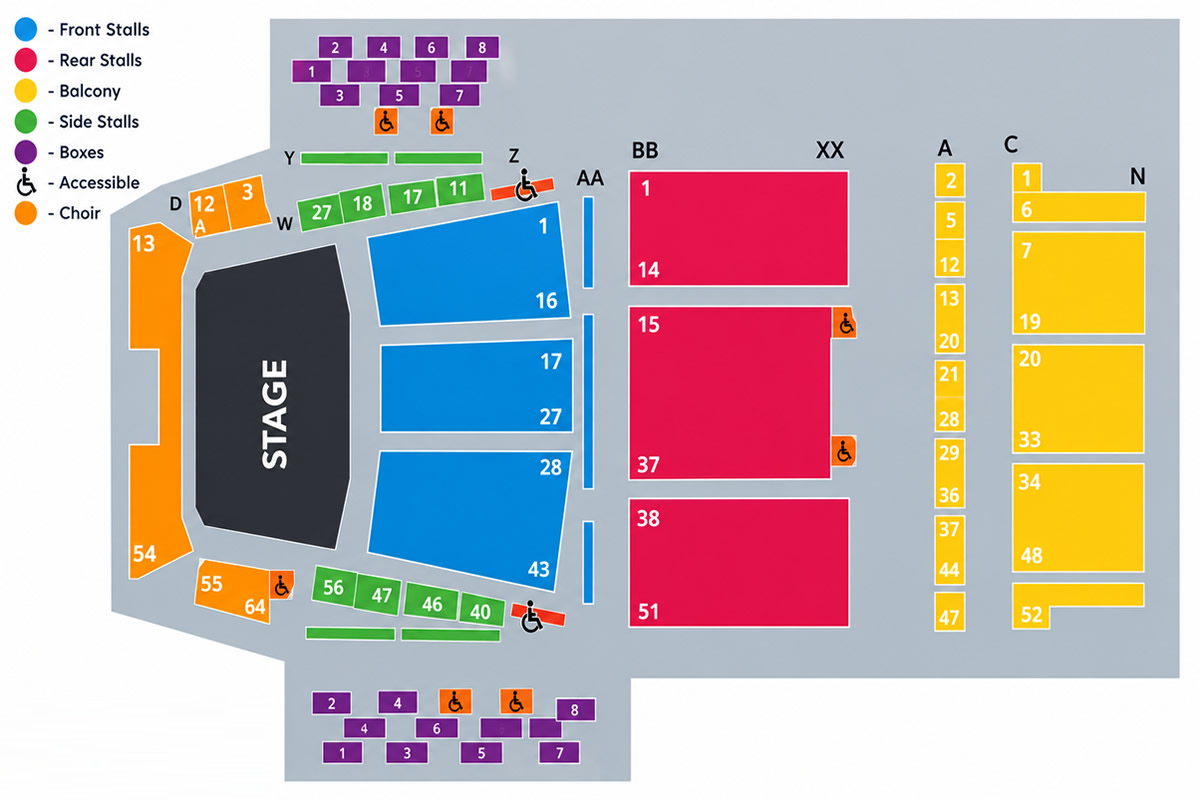 Royal Festival Hall Sami Yusuf Venue Seating Plan
