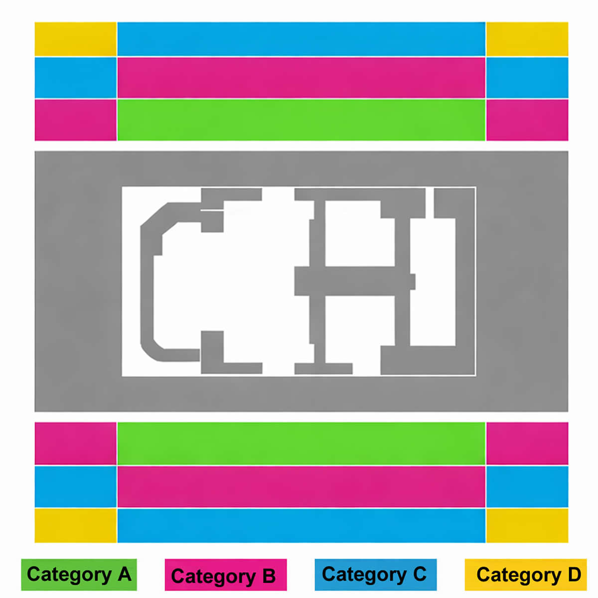 Valley Complex 1 seating plan