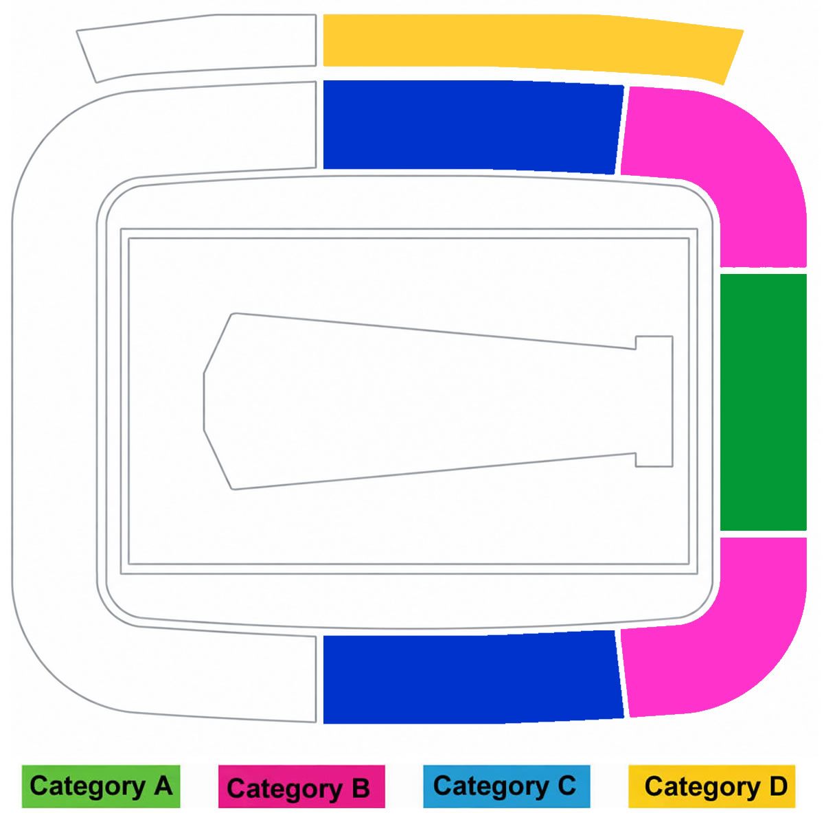 Carson Stadium (Archery) seating plan