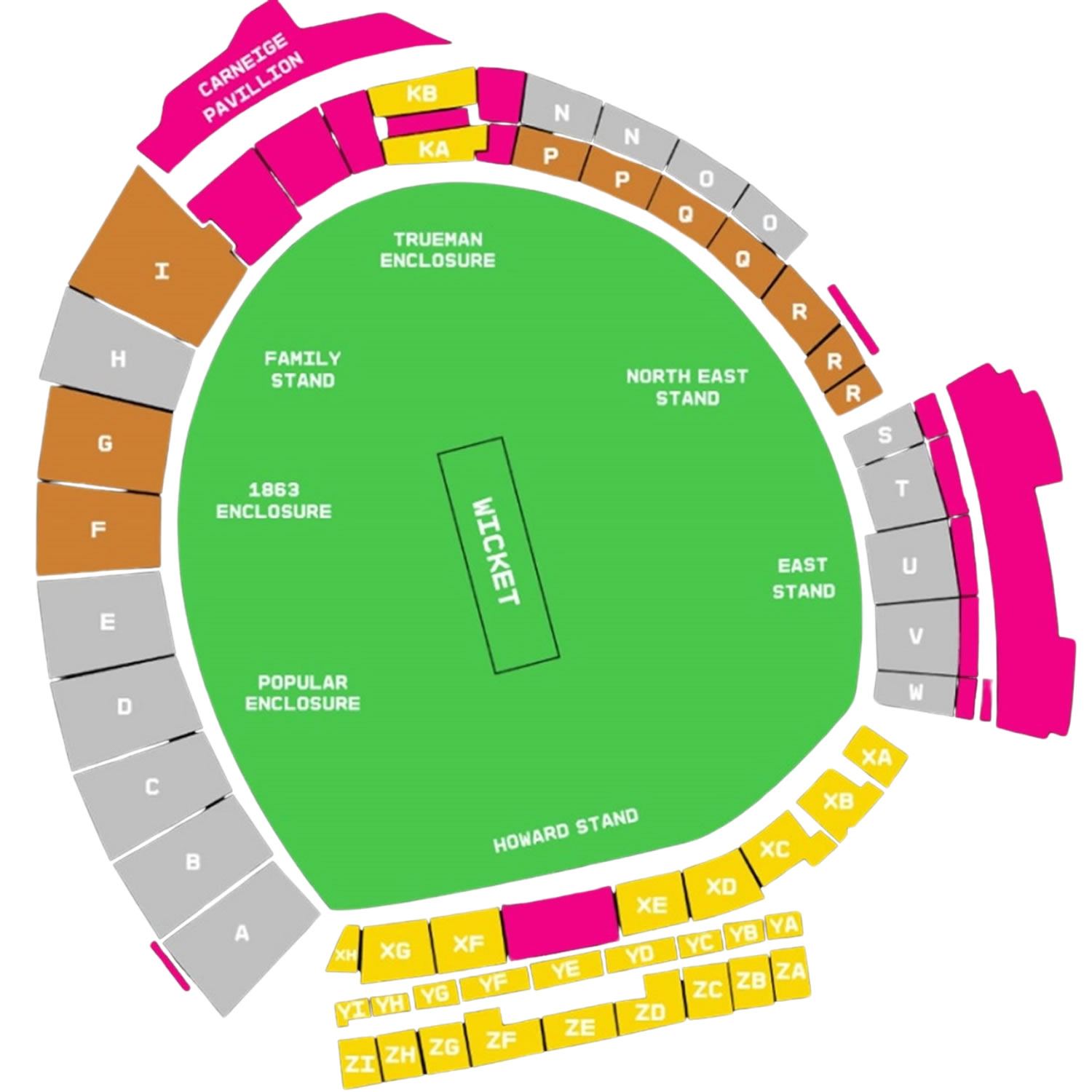 Headingley Cricket Ground England Vs India 1st Test Venue Seating Plan