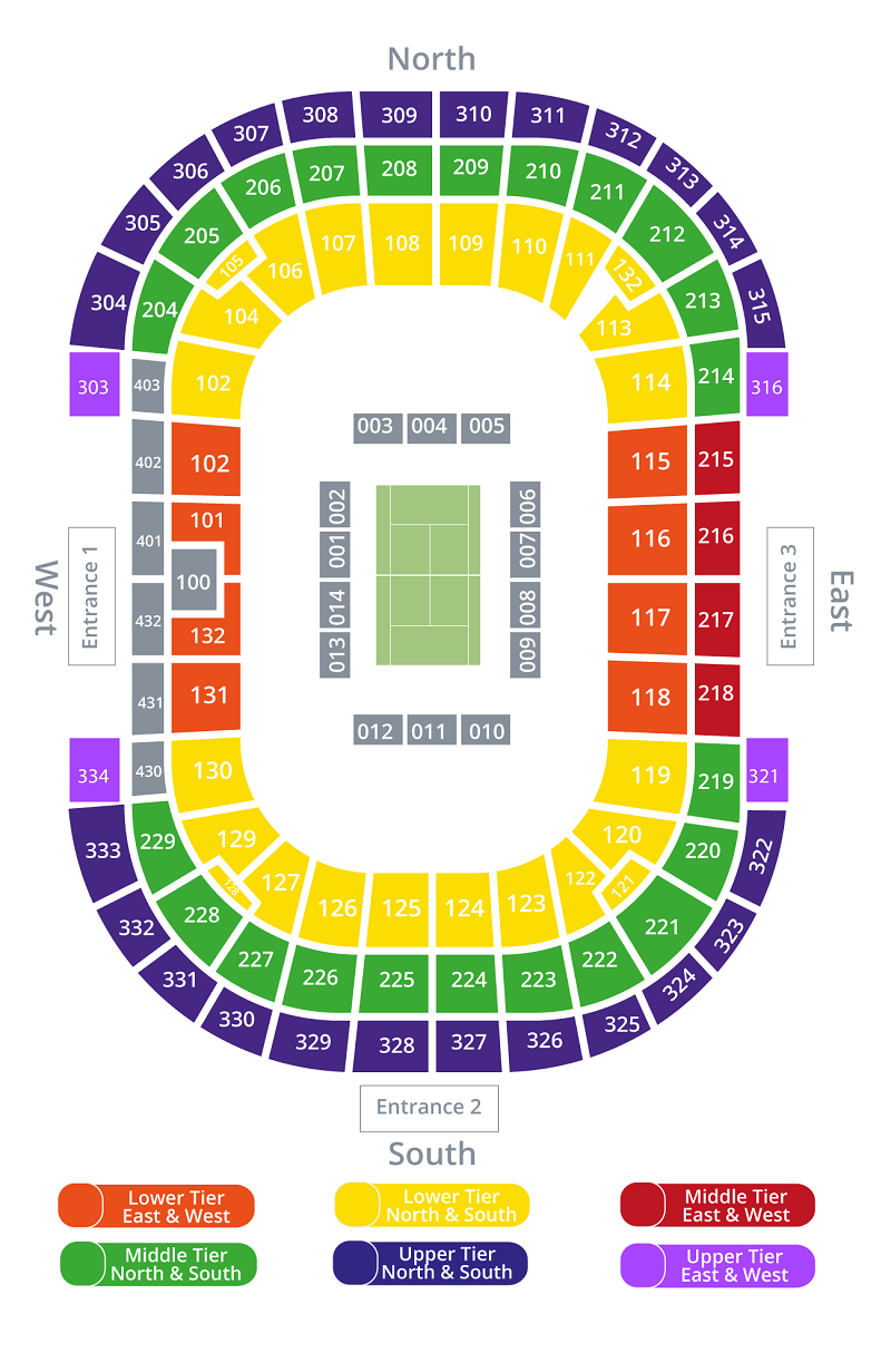 Cape Town Stadium Rugby World Cup Sevens Day 2 Venue Seating Plan