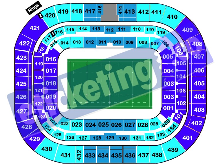Lyon Stadium Parc Olympique Lyonnais France Vs England Venue Seating Plan