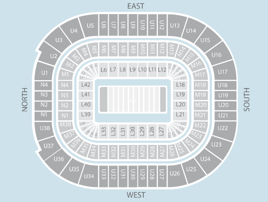 Principality Stadium seating plan