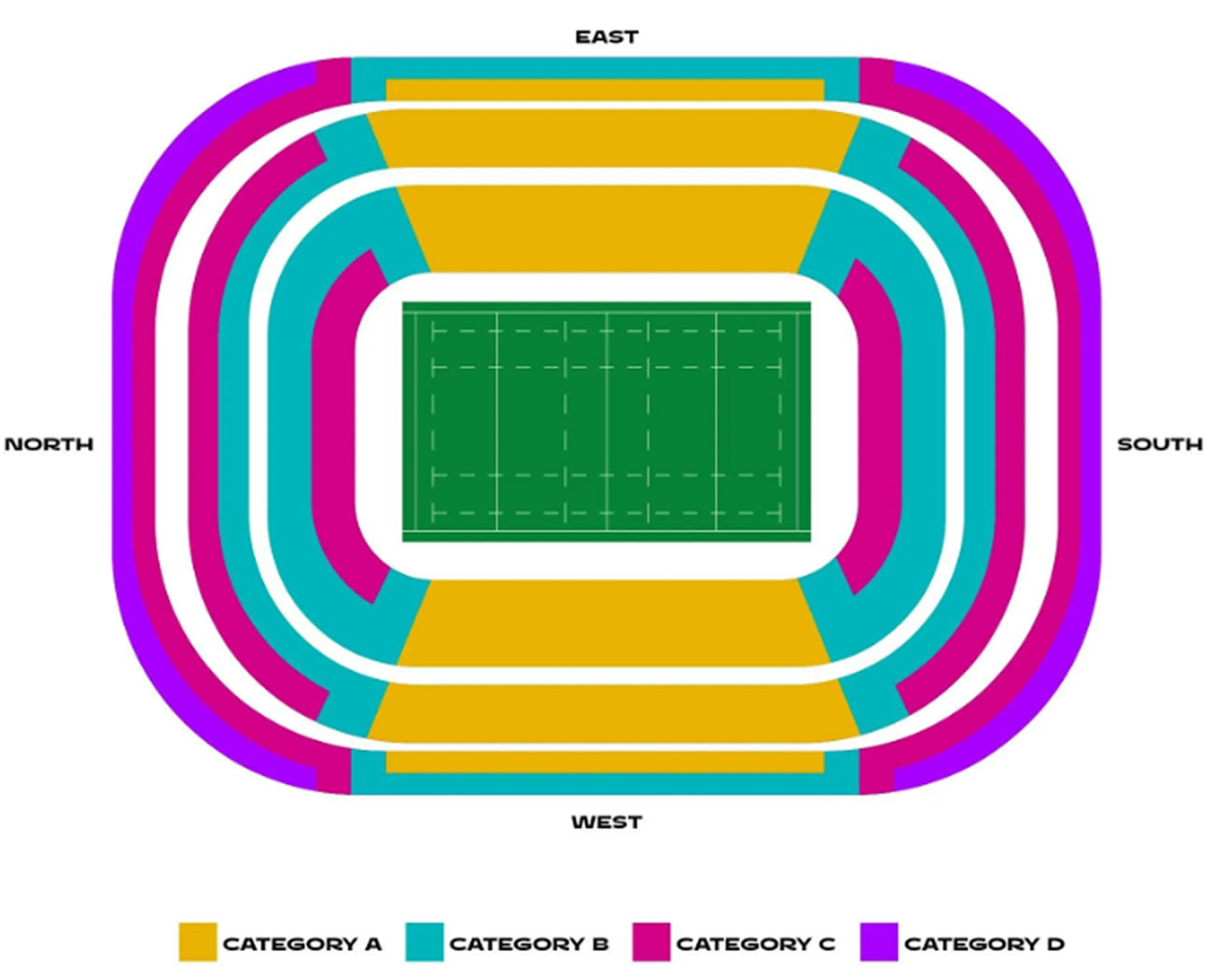 Twickenham Stadium England Vs Italy Venue Seating Plan