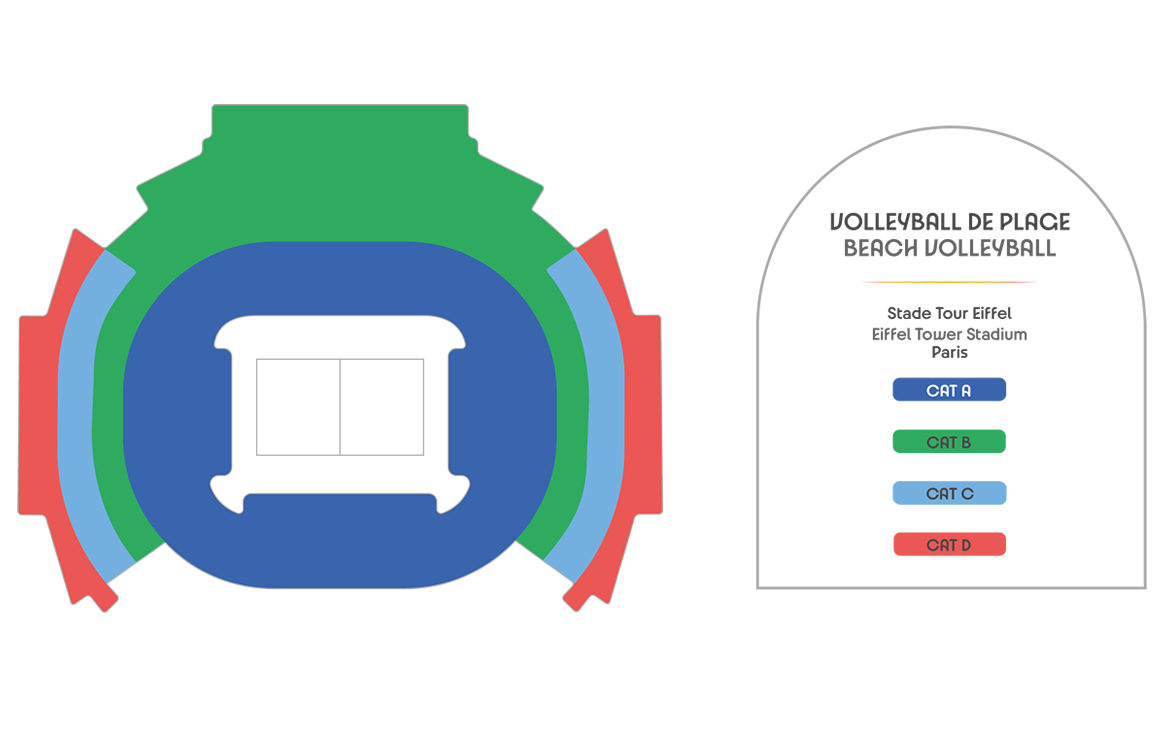 Olympic Beach Volleyball Tickets Olympic Beach Volleyball VBV02