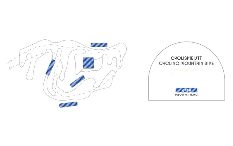 Elancourt Hill Olympic Cycling Mountain Bike Venue Seating Plan