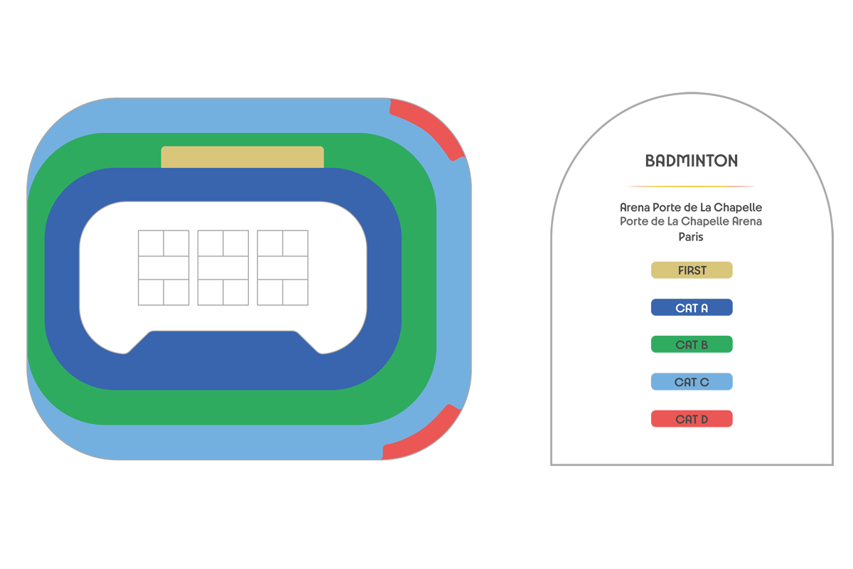 Olympic Badminton Tickets Olympic Badminton BDM06 Summer Olympics