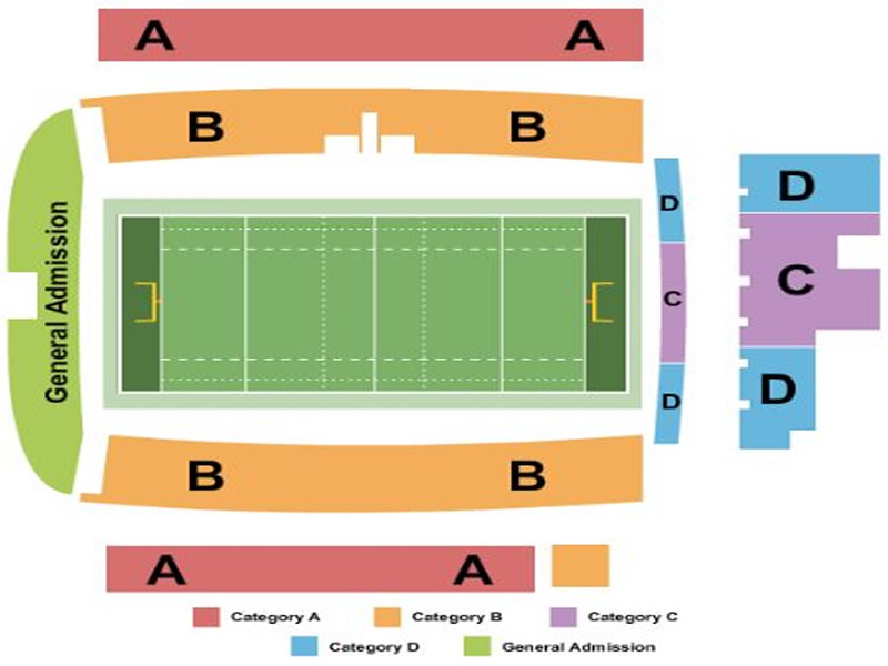 Waikato Stadium Switzerland vs Norway Venue Seating Plan