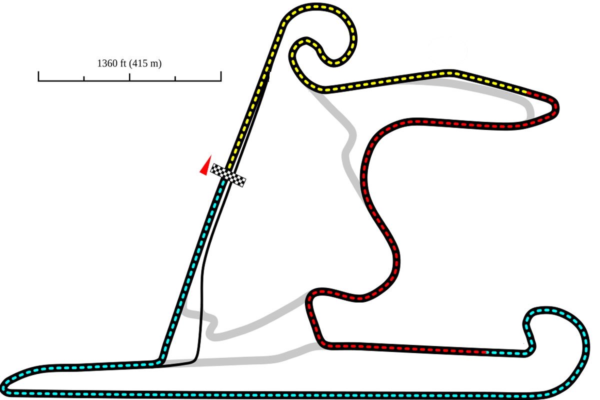 Shanghai International Circuit Chinese Grand Prix Venue Seating Plan