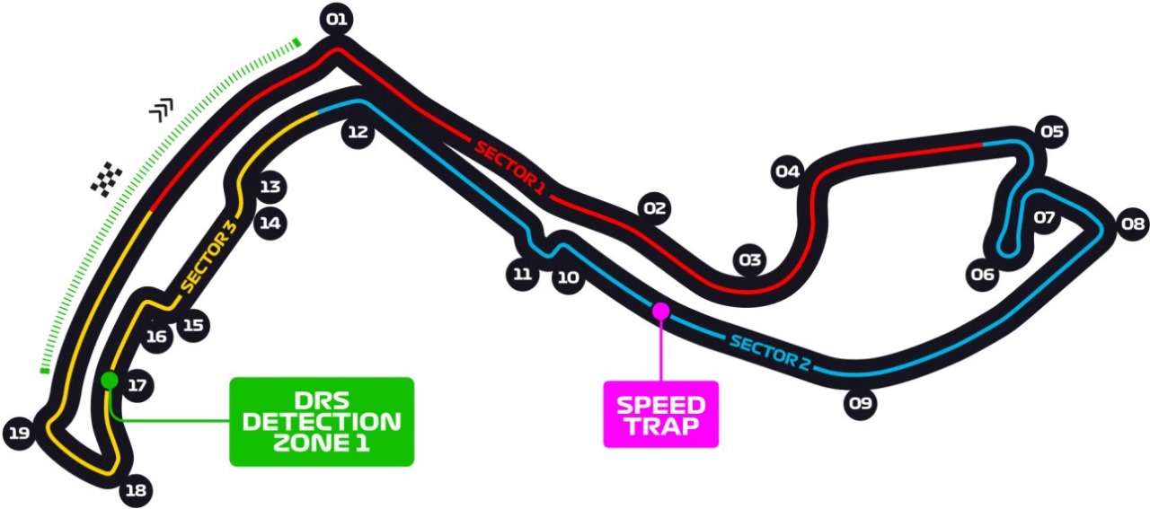 Circuit de Monaco Monaco Grand Prix Sunday Venue Seating Plan