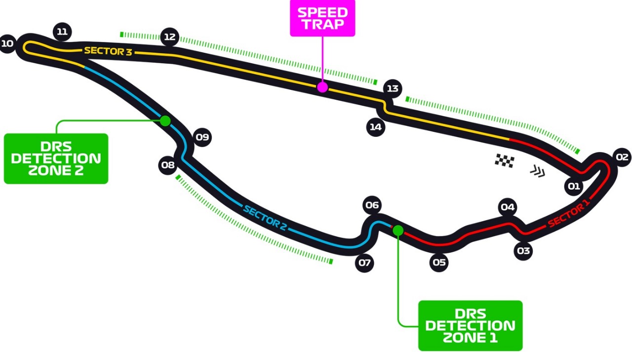 Gilles Villeneuve Circuit Canadian Grand Prix Sunday Venue Seating Plan
