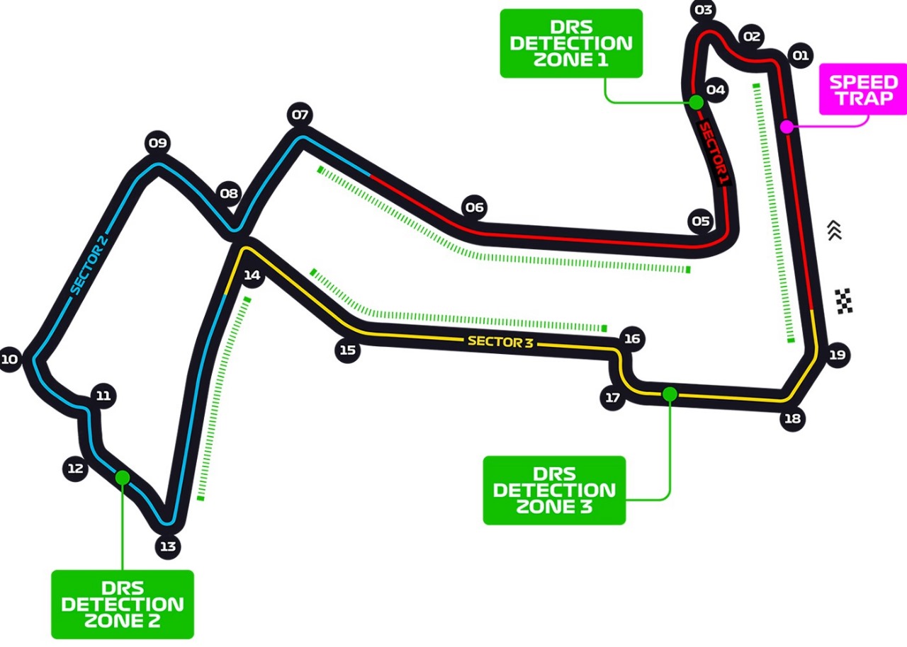 Marina Bay Street Circuit Singapore Grand Prix Sunday Venue Seating Plan