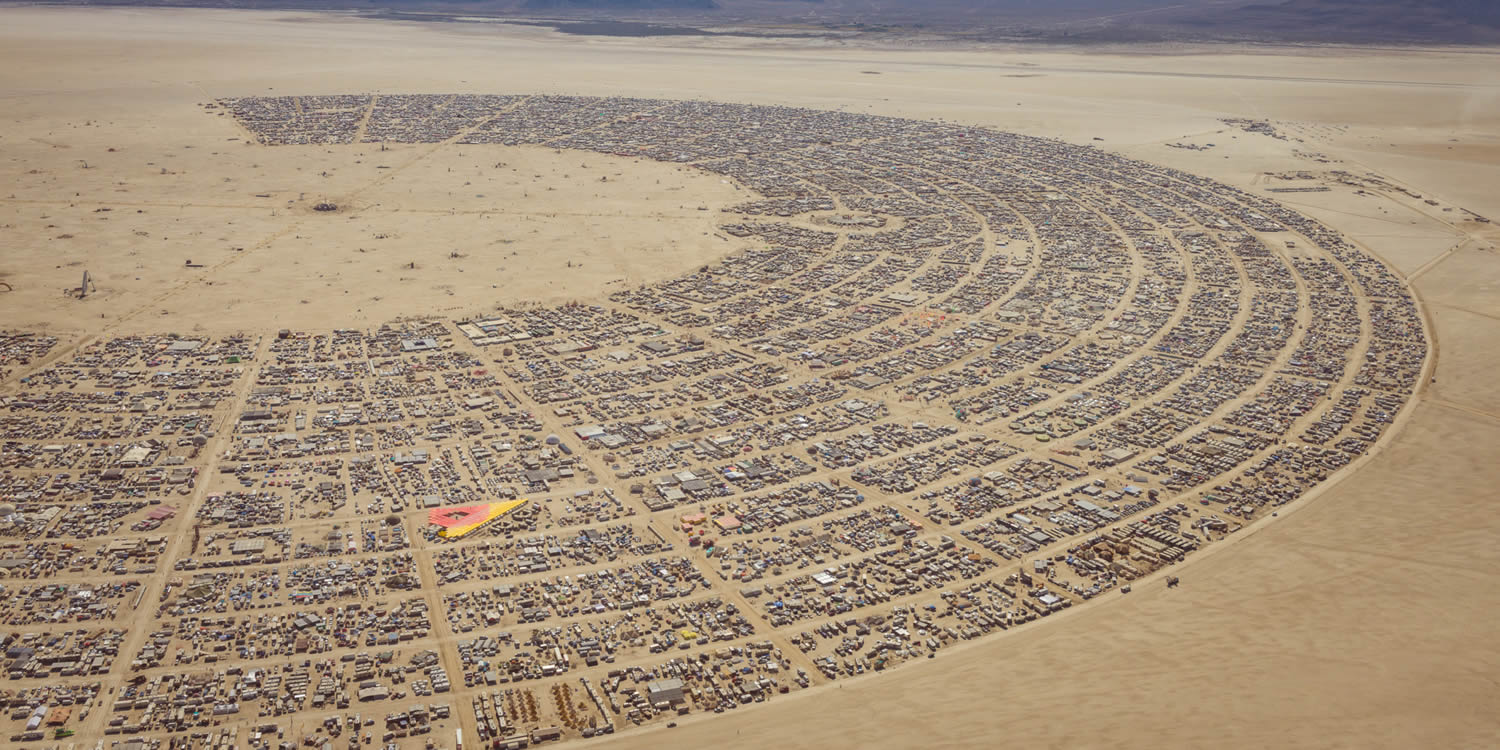 Black Rock City Burning Man Venue Seating Plan