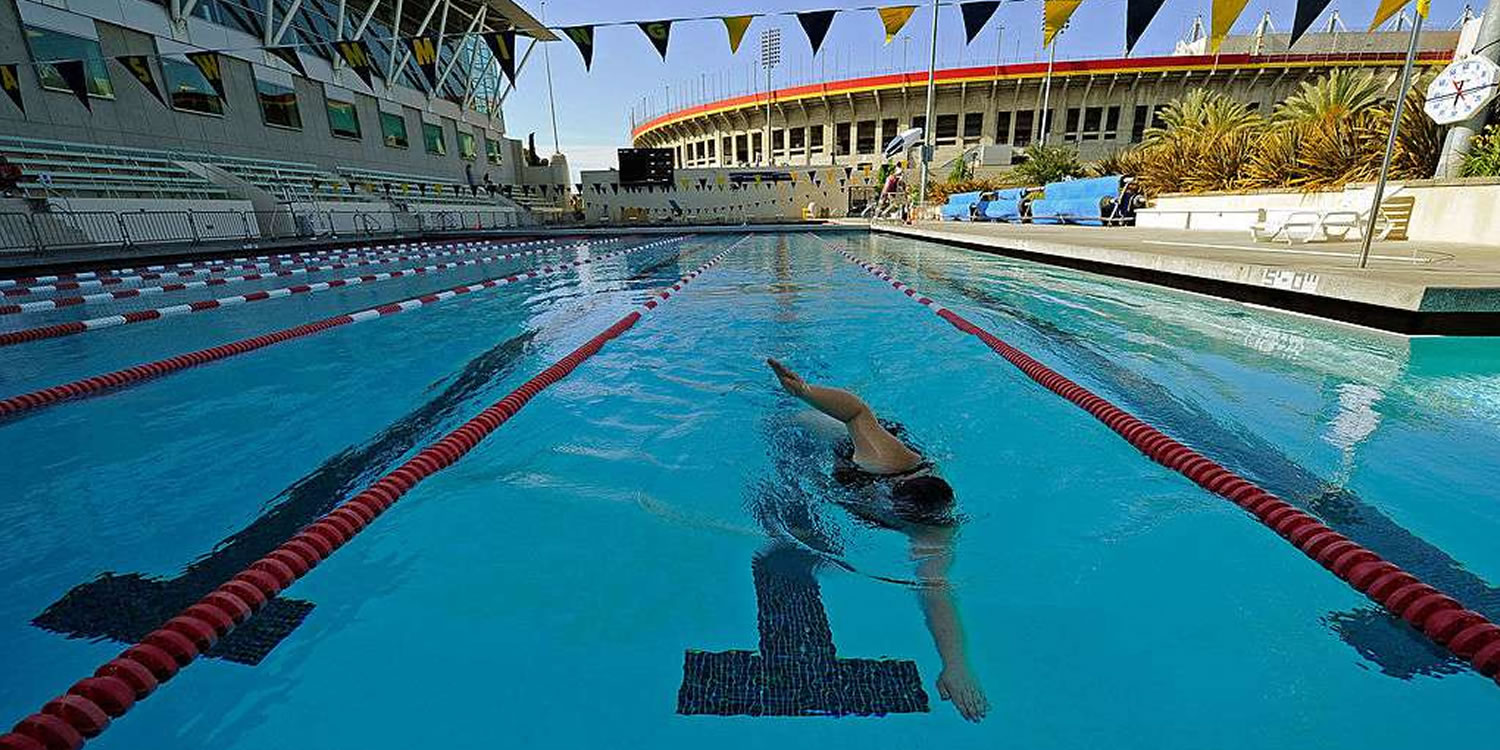1932 Pool Exposition Park Zone Olympic Diving Venue Seating Plan